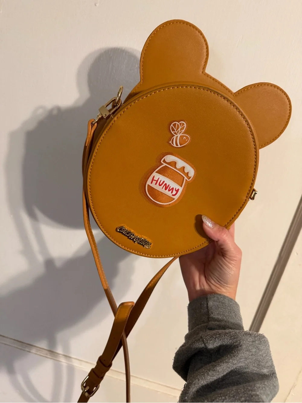 Cakeworthy Winnie the Pooh Bear Crossbody Bag